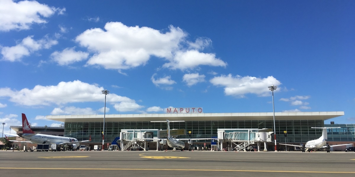 Training at the Maputo International Airport