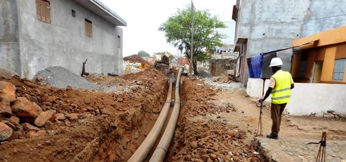 PRAIA AND S. DOMINGOS WATER SUPPLY NETWORK